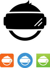 Fototapeta premium Virtual Reality Icon