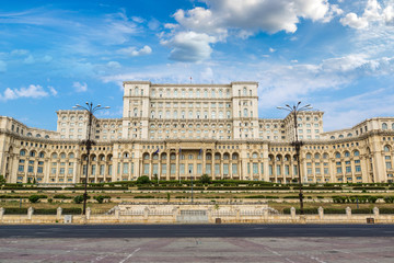 Fototapeta premium Parliament in Bucharest
