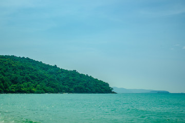 Fototapeta premium Beautiful landscape of Sai Kaew Beach.