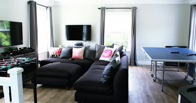 Interior of modern living room 