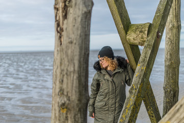 The Girl at the Beach © Ben.Photoholic