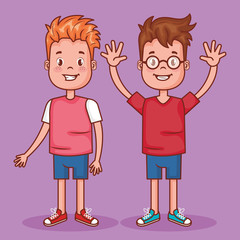 little happy boys avatars characters