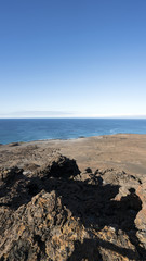 Fototapeta na wymiar Volcanic Landscape in Bartolome Island, Galapagos