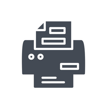 printer printing document icon clip art preview