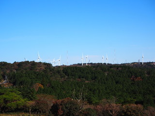 青山高原　風力発電