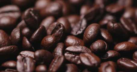 Baked Coffee bean texture