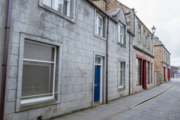 イギリスの古い村と石畳　Scottish old townscape and cobblestone