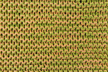 Handmade colorful knitting texture background