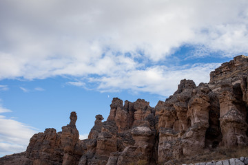 A rock formation in the city of Konya