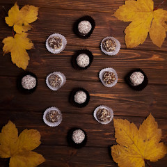 candies chocolate nuts