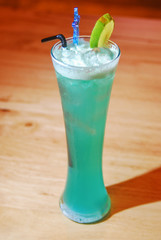Cocktail Drink Glass with Lime3