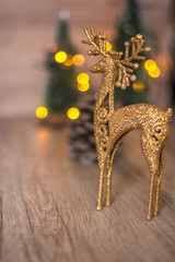 Fototapeta premium Time for Christmas joy, New year time