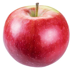 Ripe red apple.