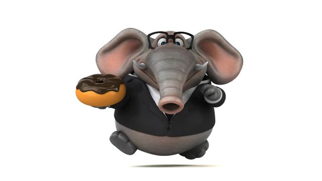 Fun elephant - 3D Animation