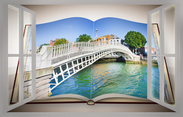 The most famous bridge in Dublin called 