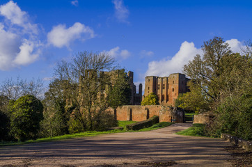 Fototapeta premium kenilworth castle warwickshire england uk