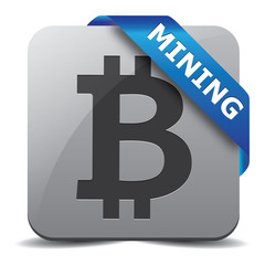 Bitcoin Mining Button