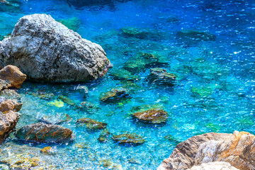 Secret Sea Bay In Antalya Turkey