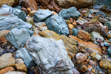 Boulders At The Bay