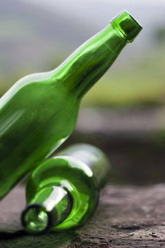 Botellas de sidra