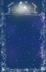 Obraz na płótnie Canvas Christmass poster background