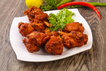 Chicken lollipops