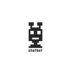 pixel art chatbot icon