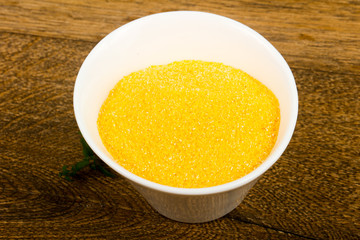 Raw polenta