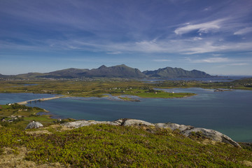 Fototapeta premium Norgwegisches Panorama
