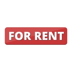 For Rent Sign, For rent icon