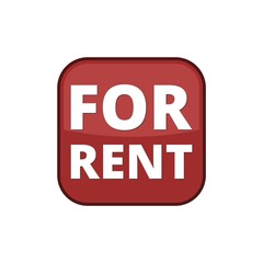 Fototapeta premium For Rent Sign, For rent icon