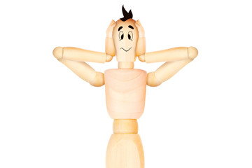 Confused character concept.