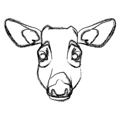 Cute reindeer cartoon