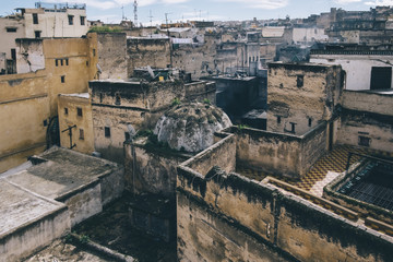 Fototapeta premium View of the city of Fez in Morocco