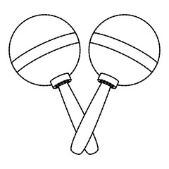 Maracas        icon cartoon