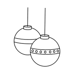 Christmas decorative balls        icon