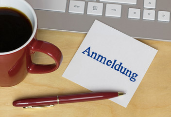 Anmeldung