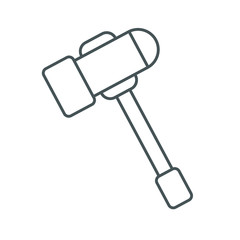 Gavel justice symbol