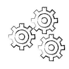 Gears machinery pieces