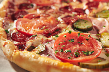 Delicious Fresh Pizza