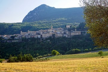 Summer evening in Serra San Quirico
