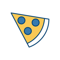 Pizza slide symbol