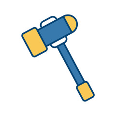 Gavel justice symbol