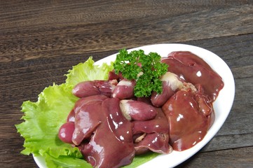 鶏肉　レバー