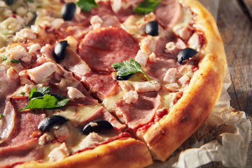 Delicious Fresh Pizza