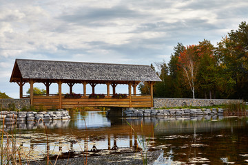 Here are some pictures of covered bridges and lighthouses in Northern Michigan
