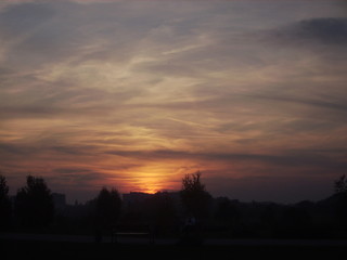 небо над Ковелем ( Волинь , Україна)