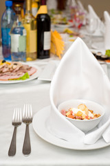 dinner is served