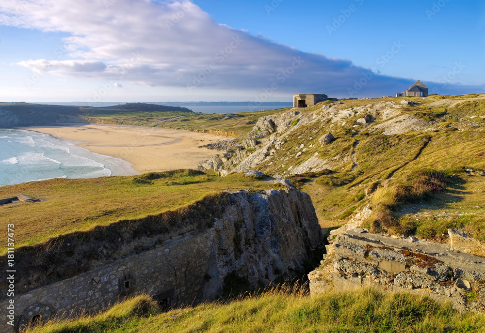 Canvas Prints Camaret-sur-Mer Plage De Pen Had in der Bretagne - Camaret-sur-Mer Plage De Pen Had in Brittany