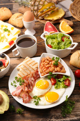 healthy full breakfast